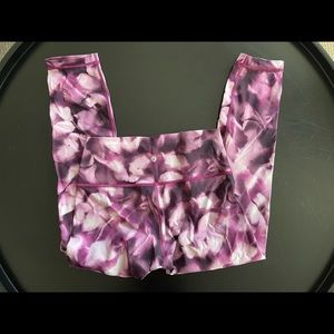 Lululemon Leggings 7/8 Length Purple/Pink